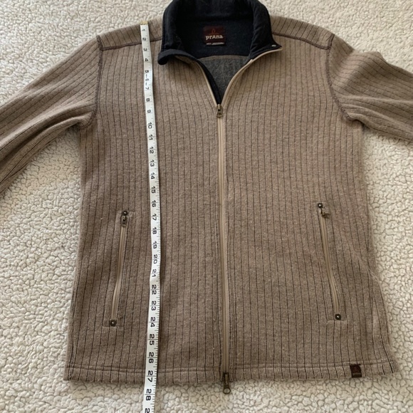 Prana Zip up Sweater size medium - Picture 4 of 8